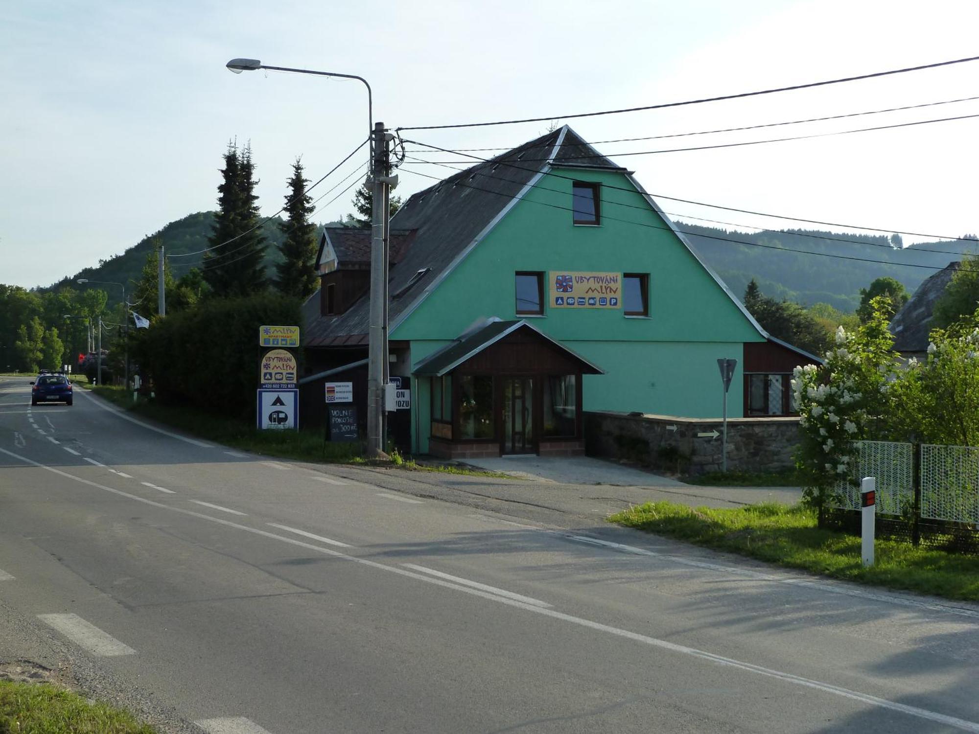 Hotel Ubytovani Mlyn Velké Losiny Exterior foto